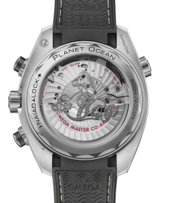 Alternative view of Omega SEAMASTER PLANET OCEAN 600M 45.5 mm, steel on rubber strap 215.32.46.51.01.004