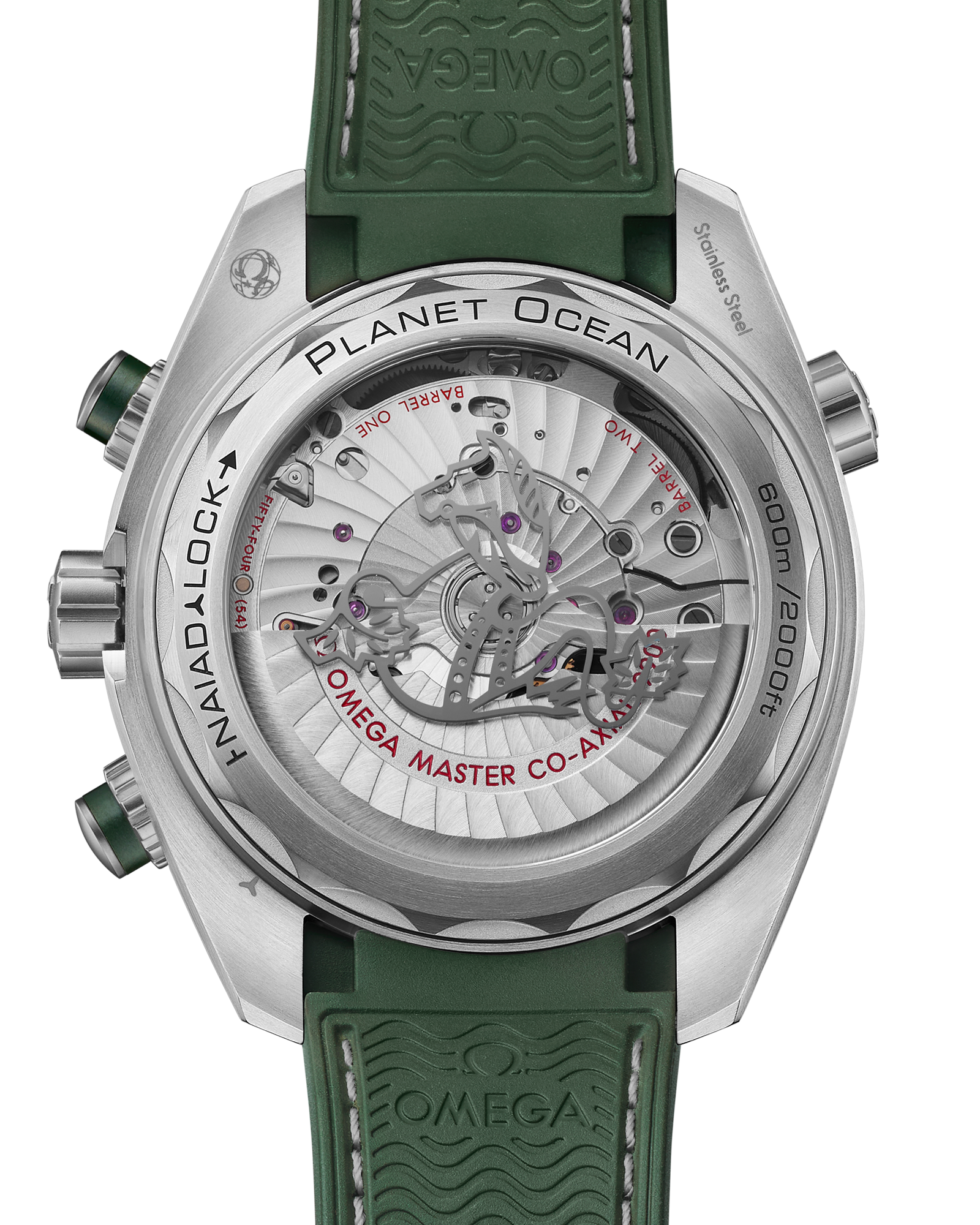 Omega SEAMASTER PLANET OCEAN 600M 45.5 mm, steel on rubber strap 215.32.46.51.06.001 - Image 2