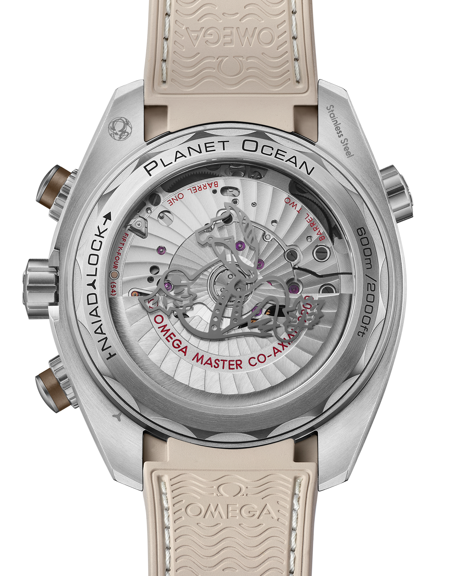 Omega SEAMASTER PLANET OCEAN 600M 45.5 mm, steel on rubber strap 215.32.46.51.09.001 - Image 2