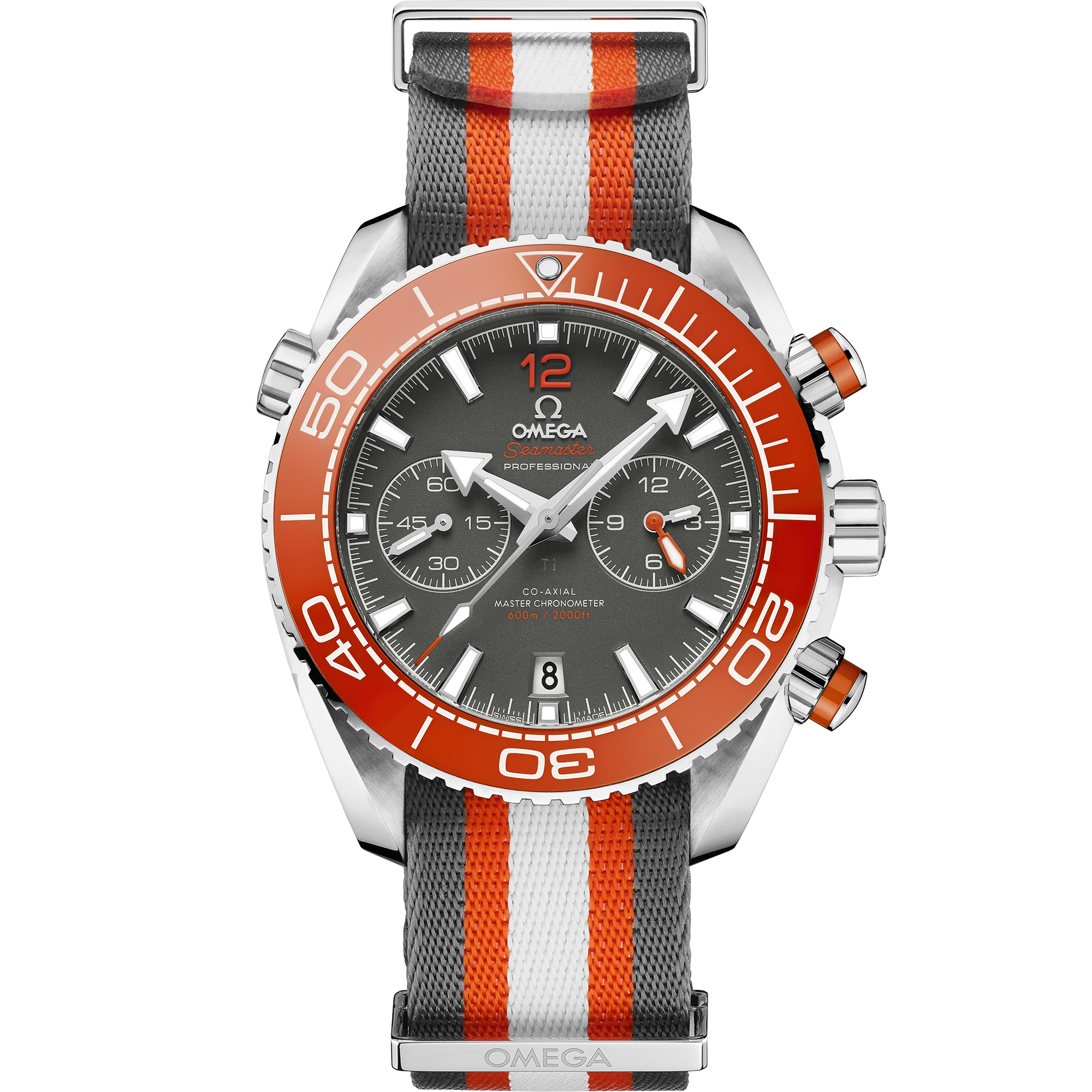 Omega SEAMASTER PLANET OCEAN 600M 45.5 mm, steel on NATO strap 215.32.46.51.99.001
