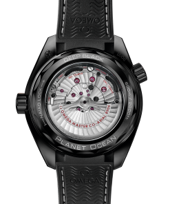 Alternative view of Omega SEAMASTER PLANET OCEAN 600M 45.5 mm, black ceramic on rubber strap 215.92.46.22.01.001