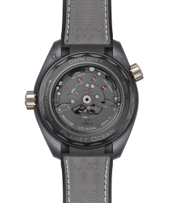 Alternative view of Omega SEAMASTER PLANET OCEAN 600M 45.5 mm, grey ceramic on rubber strap 215.92.46.22.99.002