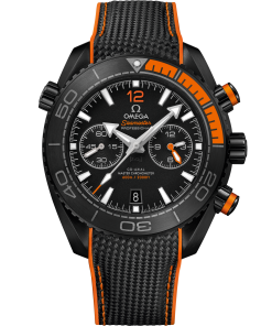 Omega SEAMASTER PLANET OCEAN 600M 45.5 mm, black ceramic on rubber strap 215.92.46.51.01.001