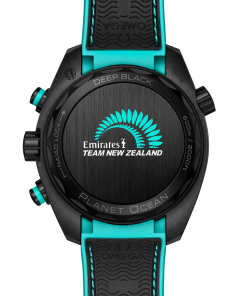 Alternative view of Omega SEAMASTER PLANET OCEAN 600M 45.5 mm, black ceramic on rubber strap 215.92.46.51.01.003