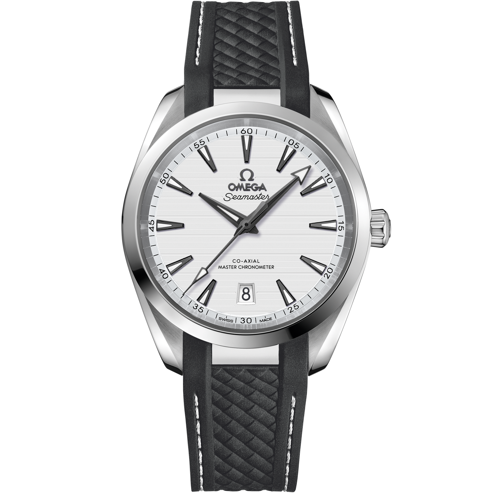 Omega SEAMASTER AQUA TERRA 150M 38 mm, steel on rubber strap 220.12.38.20.02.001