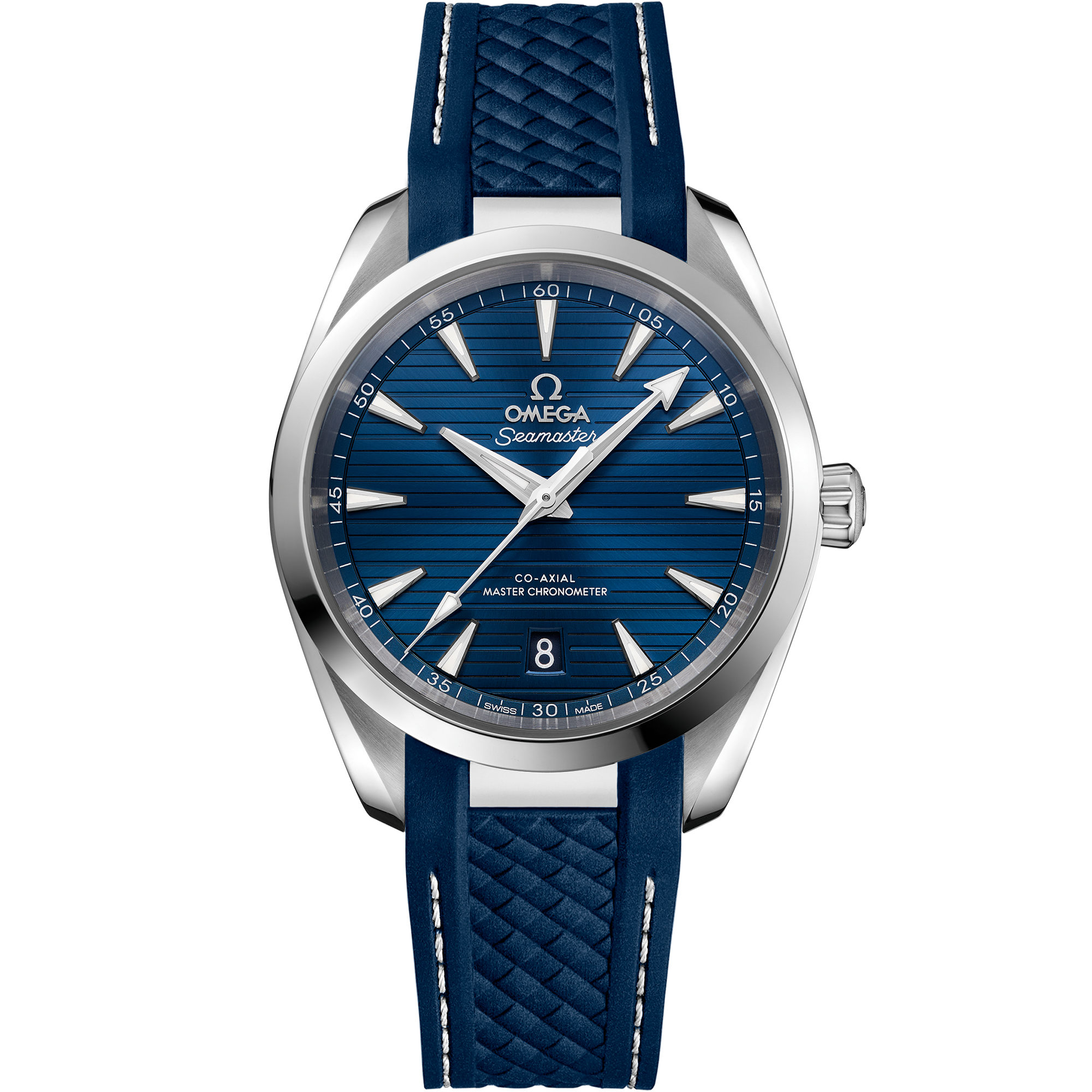 Omega SEAMASTER AQUA TERRA 150M 38 mm, steel on rubber strap 220.12.38.20.03.001