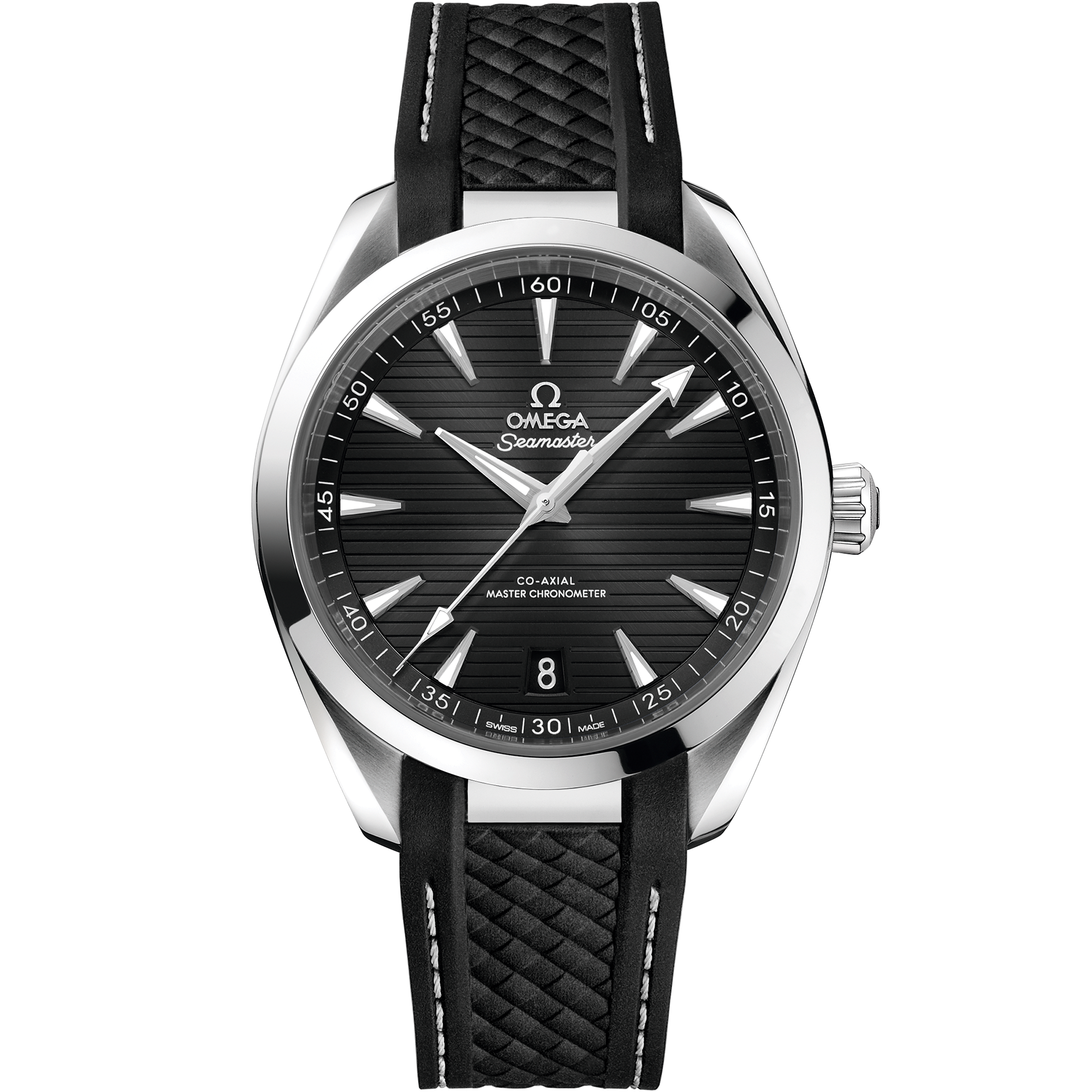 Omega SEAMASTER AQUA TERRA 150M 41 mm, steel on rubber strap 220.12.41.21.01.001