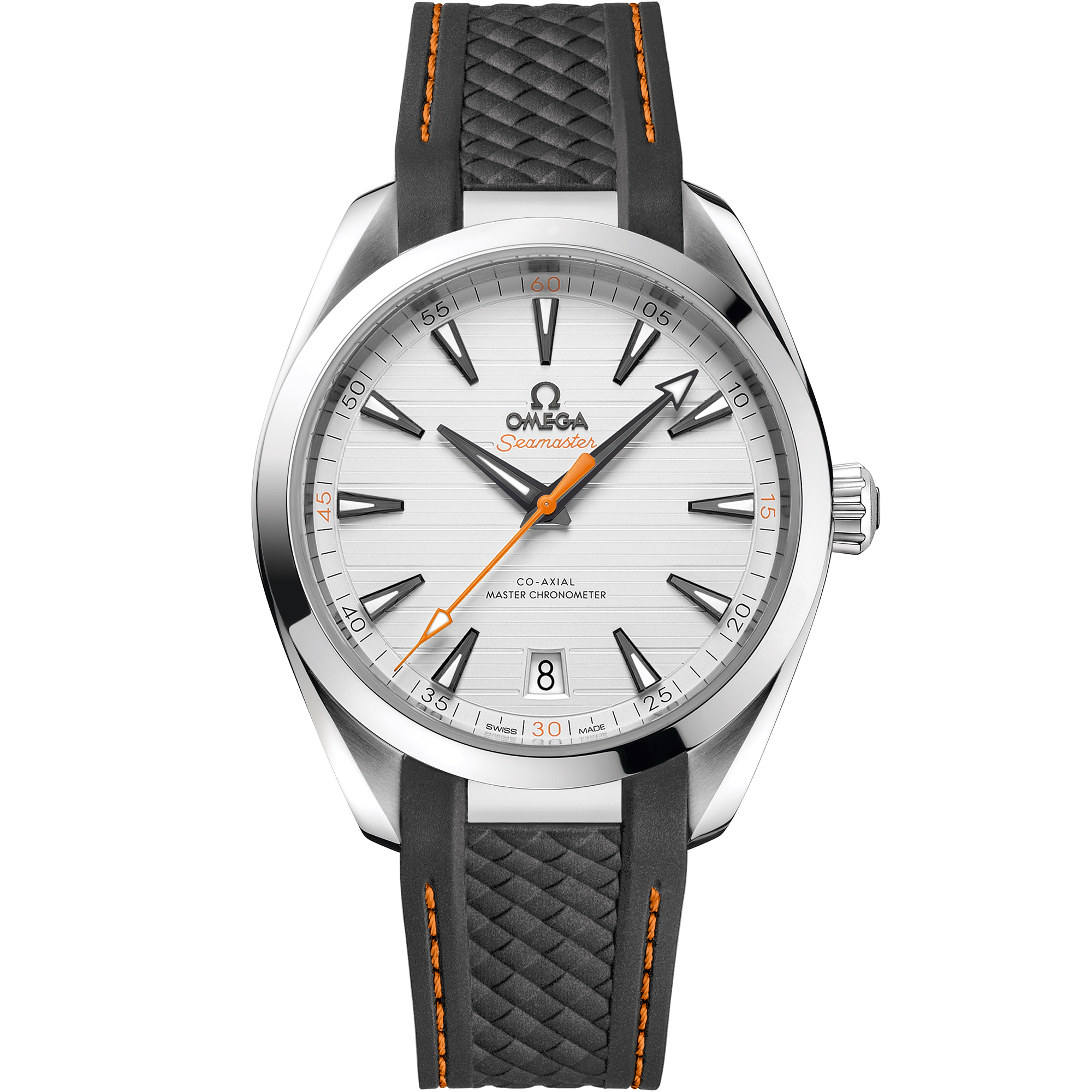 Omega SEAMASTER AQUA TERRA 150M 41 mm, steel on rubber strap 220.12.41.21.02.002