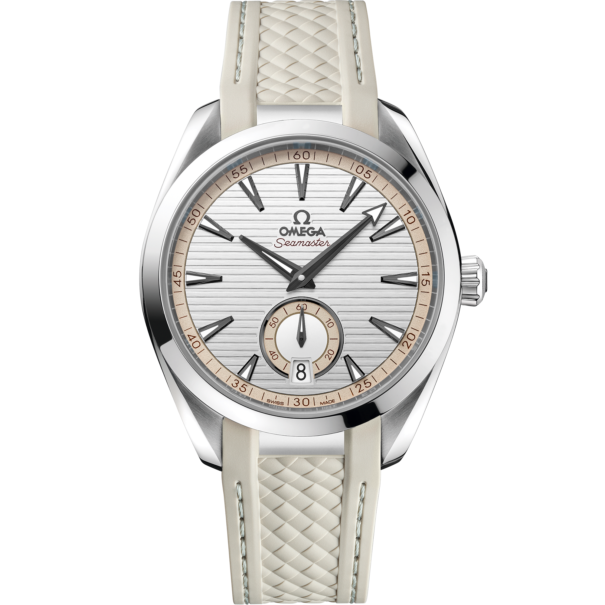 Omega SEAMASTER AQUA TERRA 150M 41 mm, steel on rubber strap 220.12.41.21.02.005