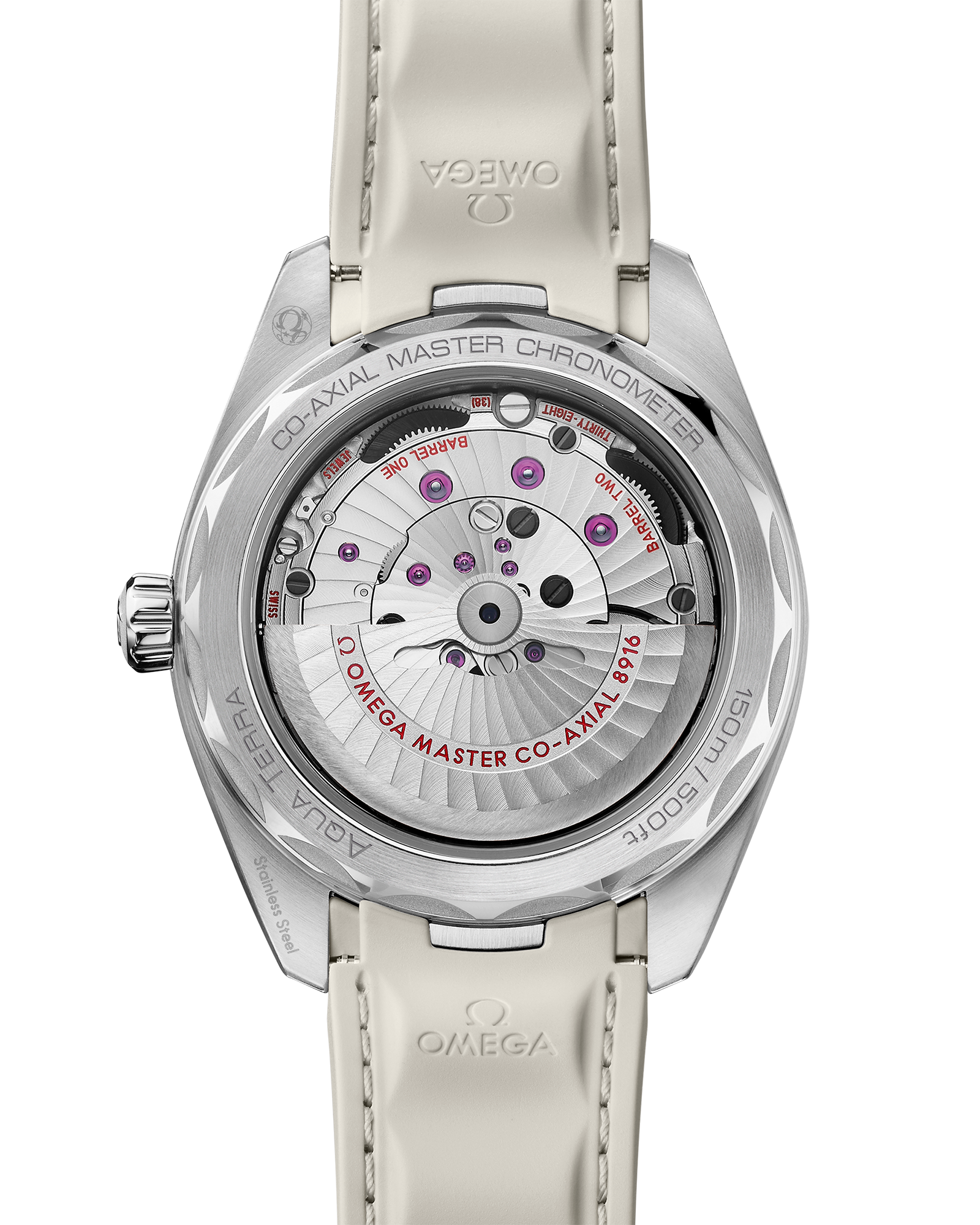 Omega SEAMASTER AQUA TERRA 150M 41 mm, steel on rubber strap 220.12.41.21.02.005 - Image 2