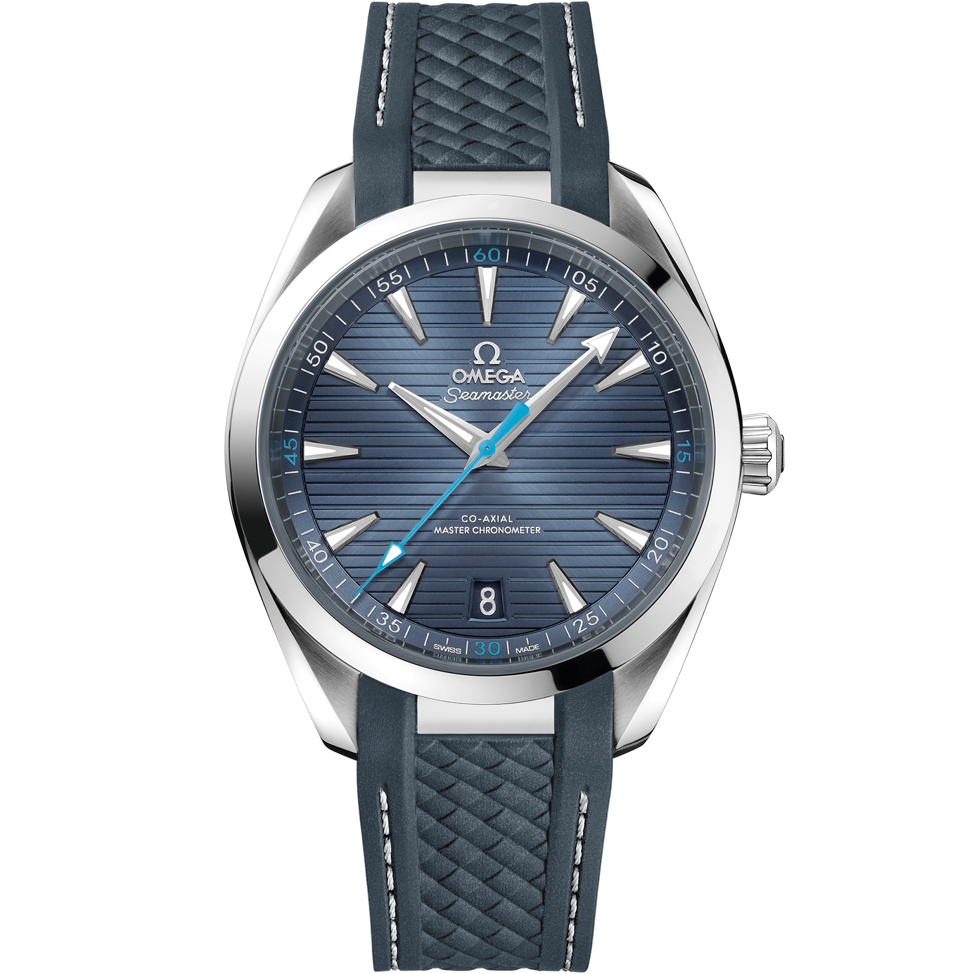 Omega SEAMASTER AQUA TERRA 150M 41 mm, steel on rubber strap 220.12.41.21.03.002