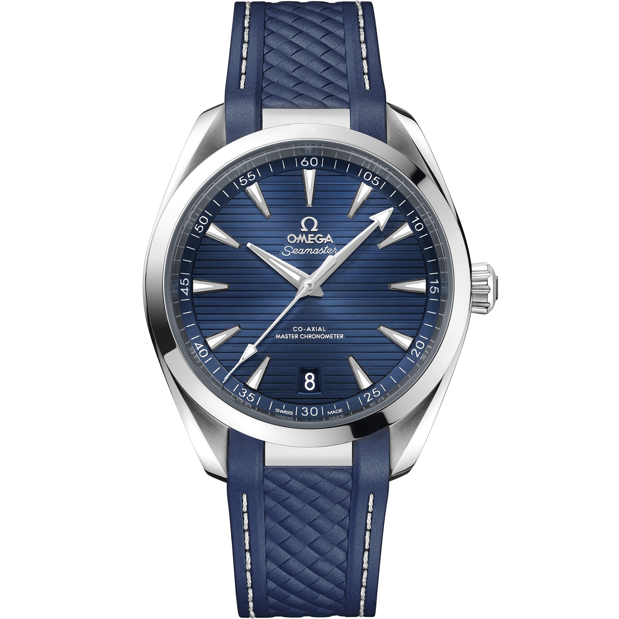 Omega SEAMASTER AQUA TERRA 150M 41 mm, steel on rubber strap 220.12.41.21.03.007