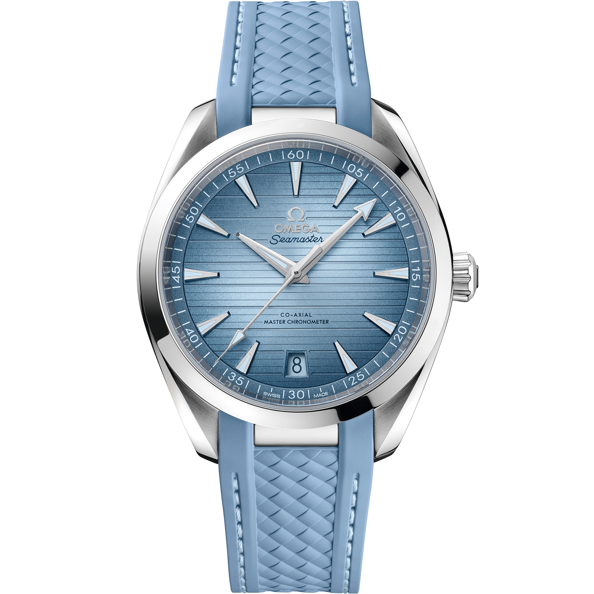Omega SEAMASTER AQUA TERRA 150M 41 mm, steel on rubber strap 220.12.41.21.03.008