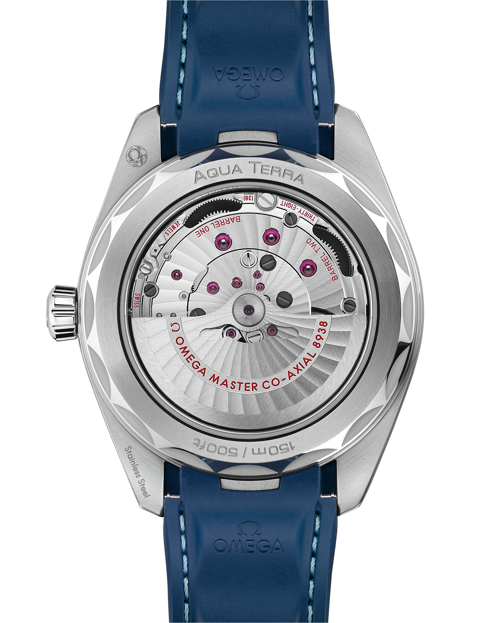 Omega SEAMASTER AQUA TERRA 150M 43 mm, steel on rubber strap 220.12.43.22.03.001 - Image 2