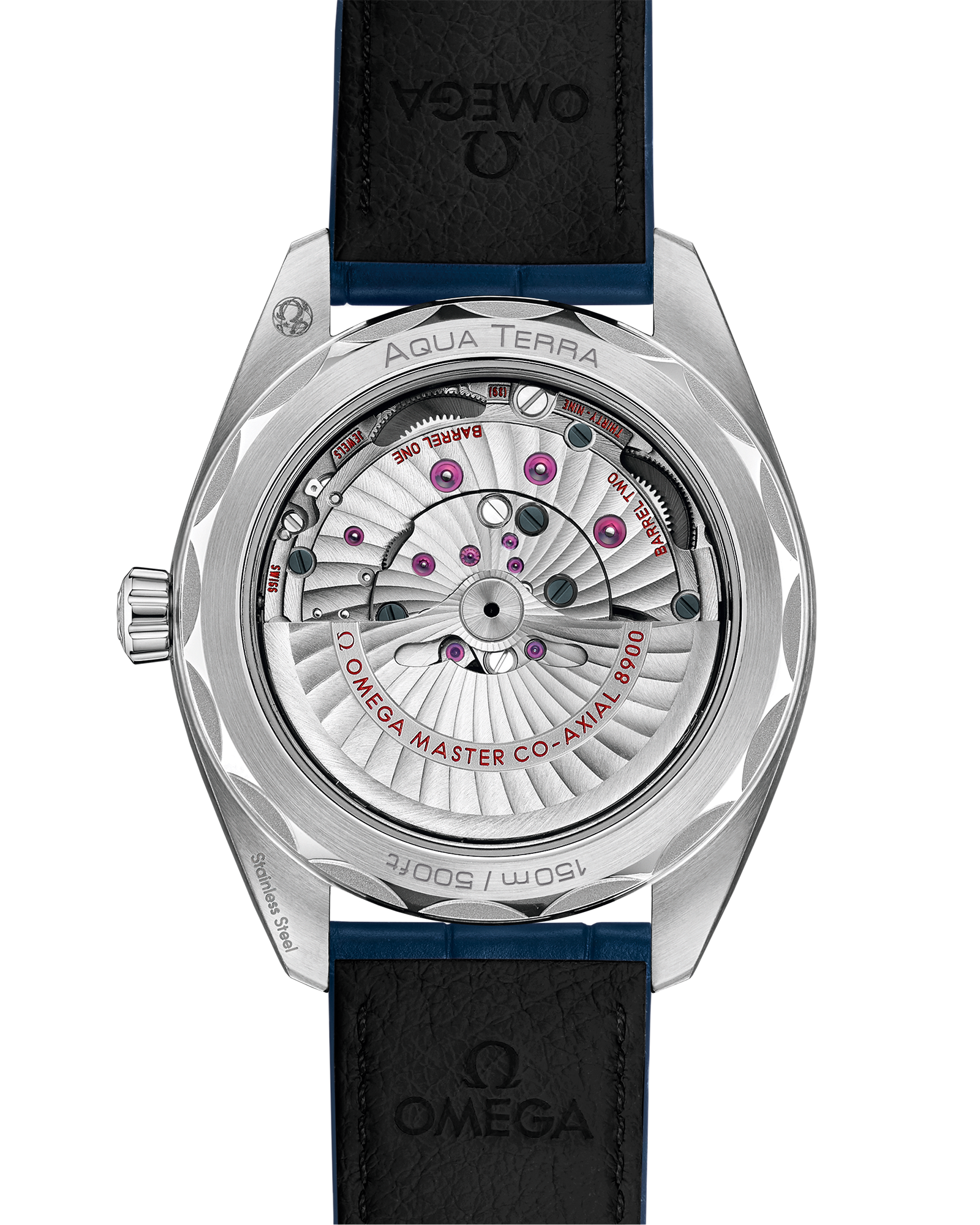 Omega SEAMASTER AQUA TERRA 150M 41 mm, steel on leather strap 220.13.41.21.03.003 - Image 2