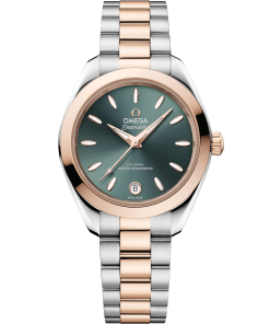 Omega SEAMASTER AQUA TERRA 150M 30 mm, steel ‑ Sedna™ gold on steel ‑ Sedna™ gold 220.20.30.20.10.002