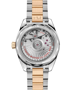 Alternative view of Omega SEAMASTER AQUA TERRA SHADES 34 mm, steel ‑ Moonshine™ gold on steel ‑ Moonshine™ gold 220.20.34.20.08.001