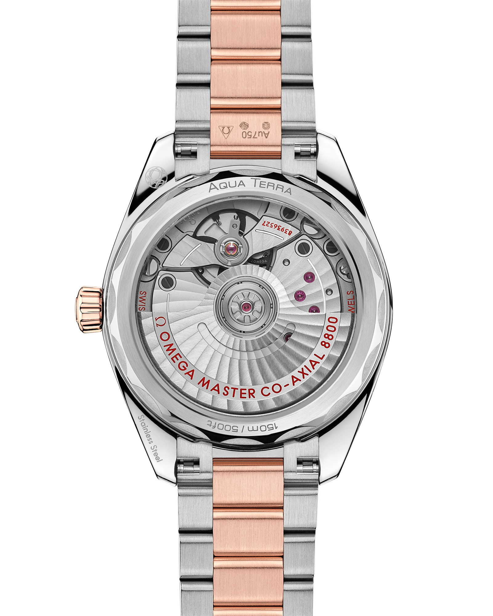 Omega SEAMASTER AQUA TERRA SHADES 34 mm, steel ‑ Sedna™ gold on steel ‑ Sedna™ gold 220.20.34.20.10.001 - Image 2