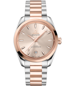 Omega SEAMASTER AQUA TERRA SHADES 38 mm, steel ‑ Sedna™ gold on steel ‑ Sedna™ gold 220.20.38.20.09.001
