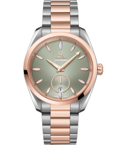 Omega SEAMASTER AQUA TERRA 150M 38 mm, steel ‑ Sedna™ gold on steel ‑ Sedna™ gold 220.20.38.20.10.001