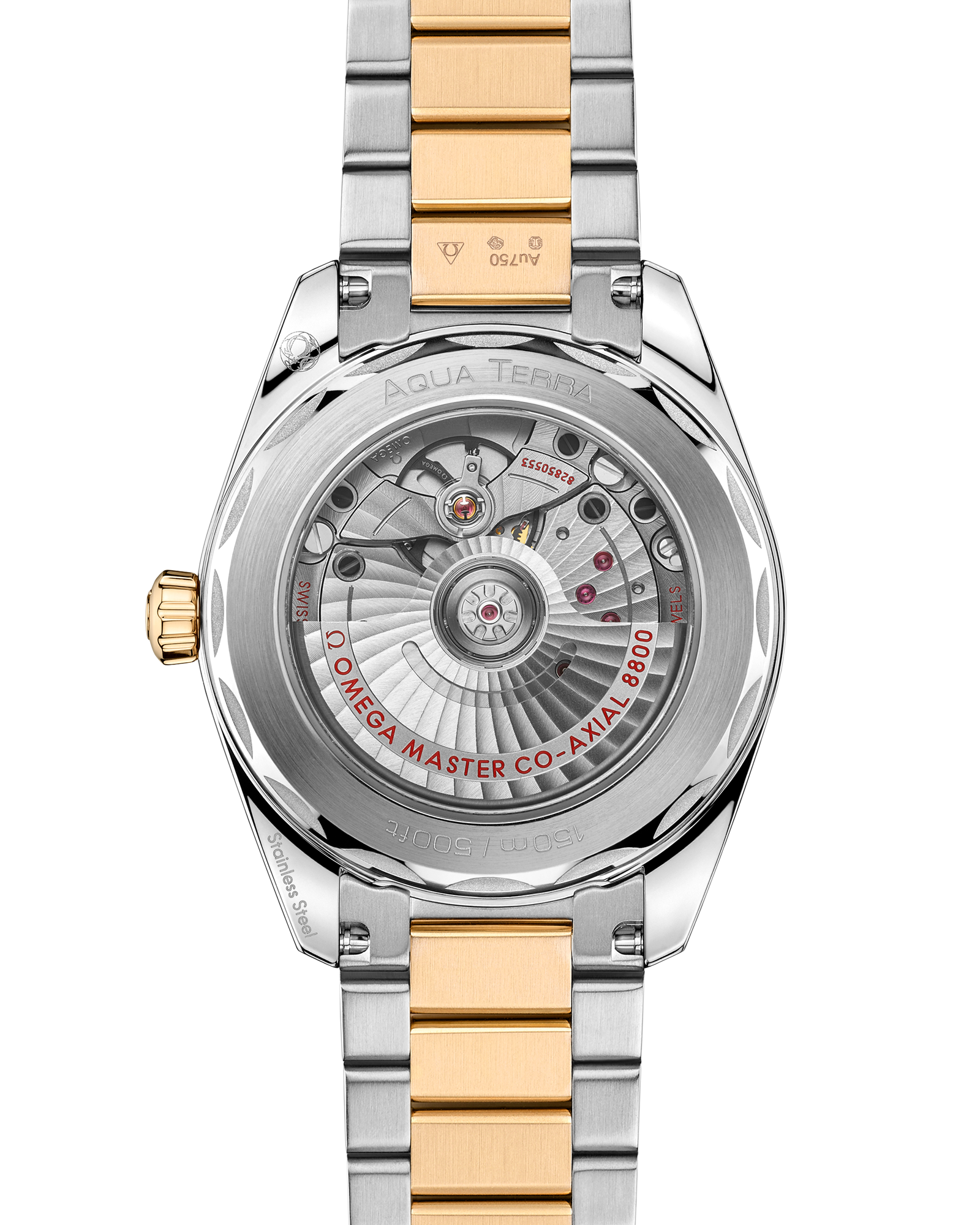 Omega SEAMASTER AQUA TERRA 150M 38 mm, steel ‑ Moonshine™ gold on steel ‑ Moonshine™ gold 220.20.38.20.10.002 - Image 2