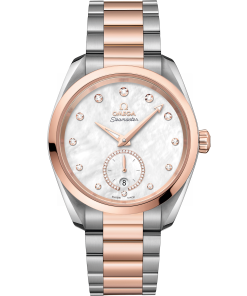 Omega SEAMASTER AQUA TERRA 150M 38 mm, steel ‑ Sedna™ gold on steel ‑ Sedna™ gold 220.20.38.20.55.002