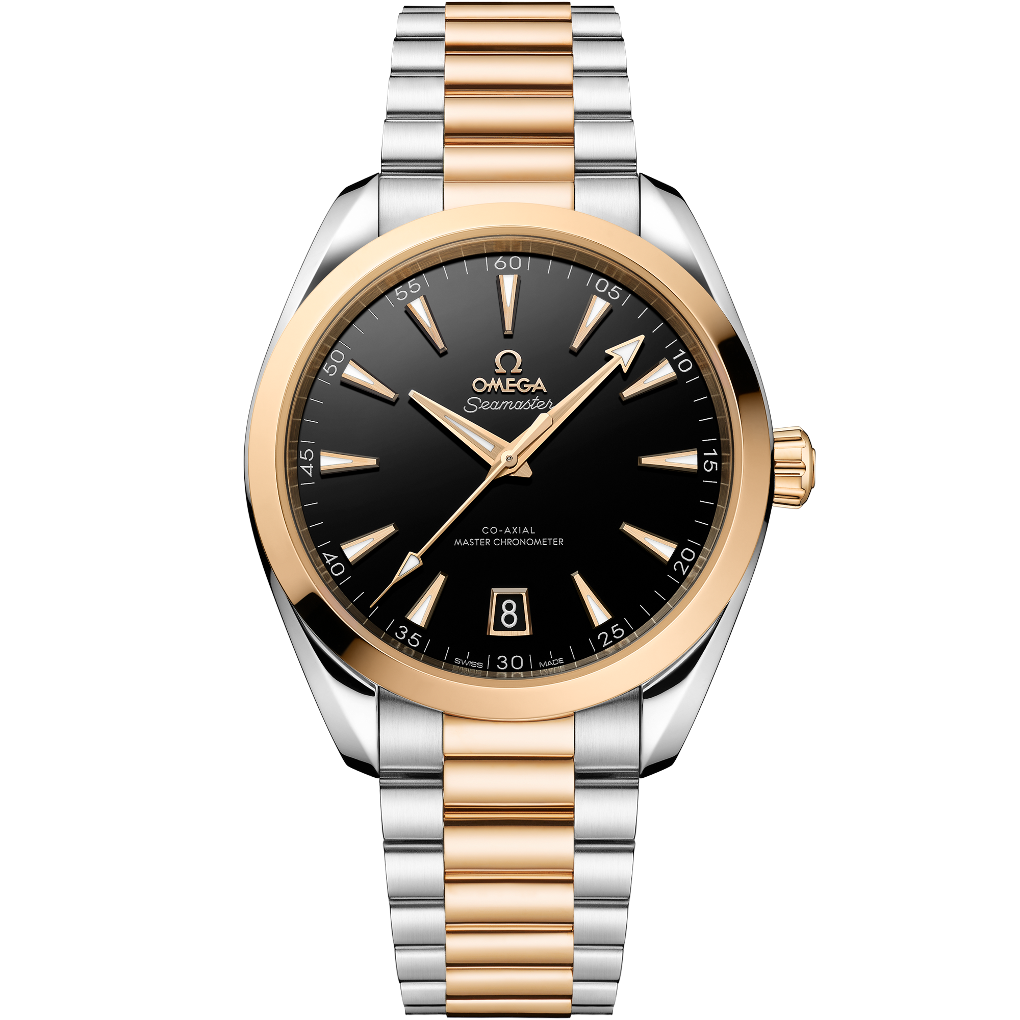 Omega SEAMASTER AQUA TERRA 150M 41 mm, steel ‑ Moonshine™ gold on steel ‑ Moonshine™ gold 220.20.41.21.01.001