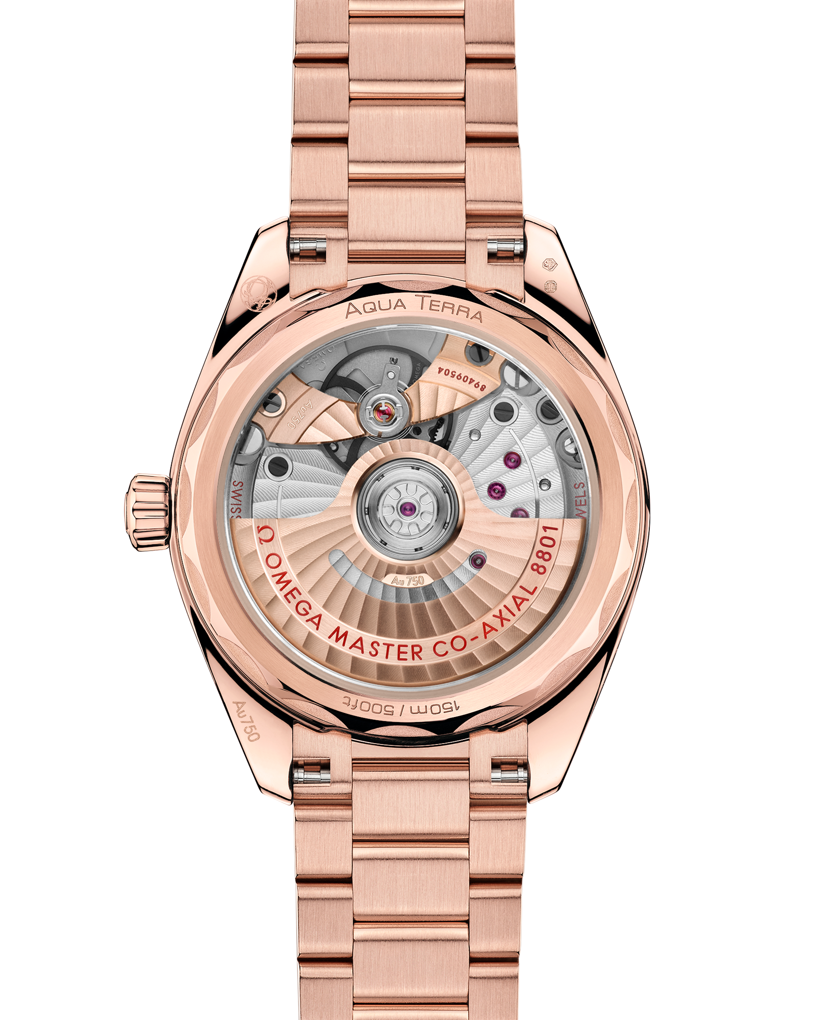 Omega SEAMASTER AQUA TERRA SHADES 34 mm, Sedna™ gold on Sedna™ gold 220.50.34.20.09.001 - Image 2