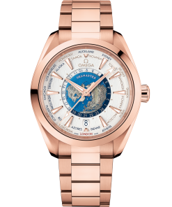 Omega SEAMASTER AQUA TERRA 150M 43 mm, Sedna™ gold on Sedna™ gold 220.50.43.22.02.001