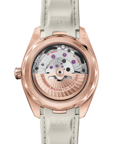 Alternative view of Omega SEAMASTER AQUA TERRA 150M 41 mm, Sedna™ gold on rubber strap 220.52.41.21.02.001