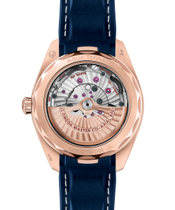 Alternative view of Omega SEAMASTER AQUA TERRA 150M 41 mm, Sedna™ gold on rubber strap 220.52.41.21.03.001