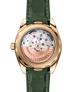 Alternative view of Omega SEAMASTER AQUA TERRA 150M 41 mm, Moonshine™ gold on rubber strap 220.52.41.21.10.001