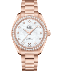 Omega SEAMASTER AQUA TERRA 150M 34 mm, Sedna™ gold on Sedna™ gold 220.55.34.20.55.001