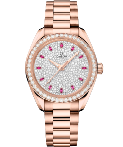 Omega SEAMASTER AQUA TERRA 150M 34 mm, Sedna™ gold on Sedna™ gold 220.55.34.20.99.007