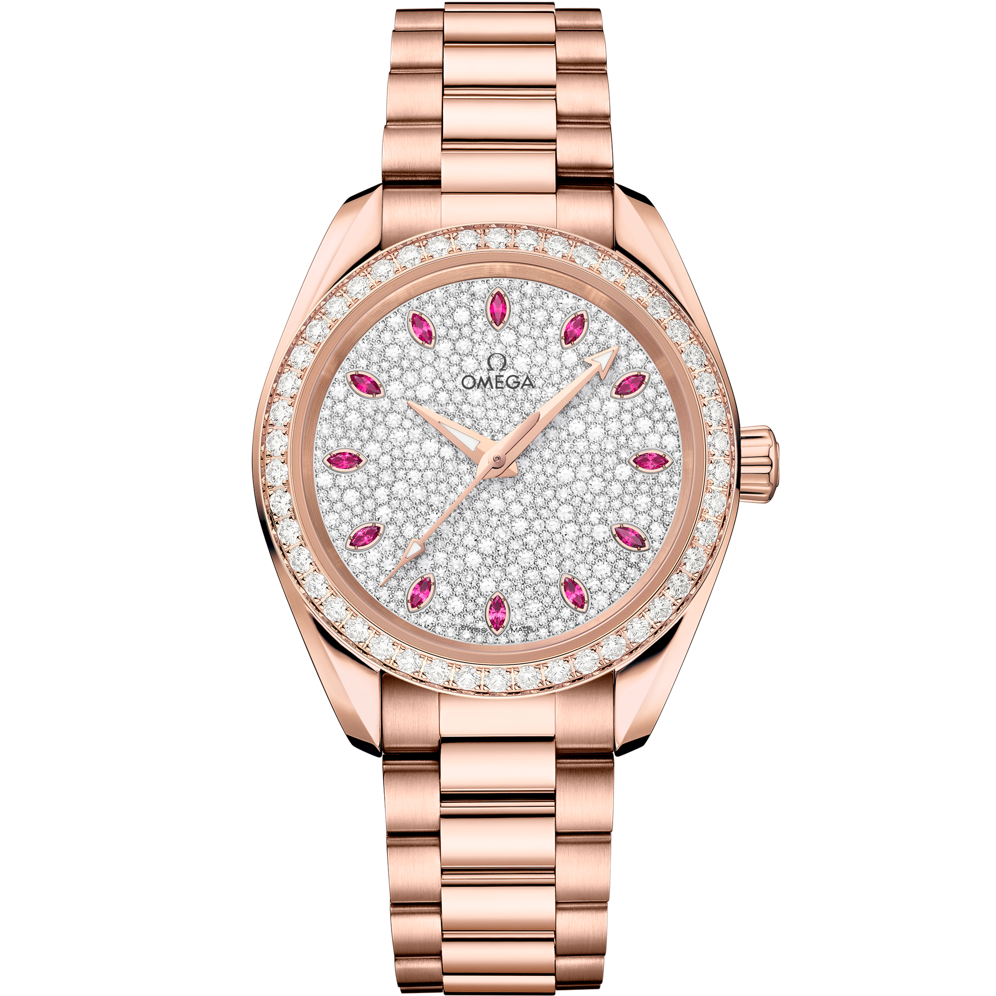 Omega SEAMASTER AQUA TERRA 150M 34 mm, Sedna™ gold on Sedna™ gold 220.55.34.20.99.007