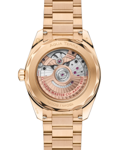 Alternative view of Omega SEAMASTER AQUA TERRA 150M 38 mm, Moonshine™ gold on Moonshine™ gold 220.55.38.20.99.002