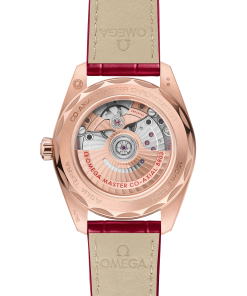 Alternative view of Omega SEAMASTER AQUA TERRA 150M 38 mm, Sedna™ gold on leather strap 220.58.38.20.55.002