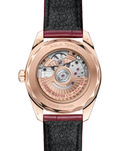 Alternative view of Omega SEAMASTER AQUA TERRA 150M 38 mm, Sedna™ gold on leather strap 220.58.38.20.99.007