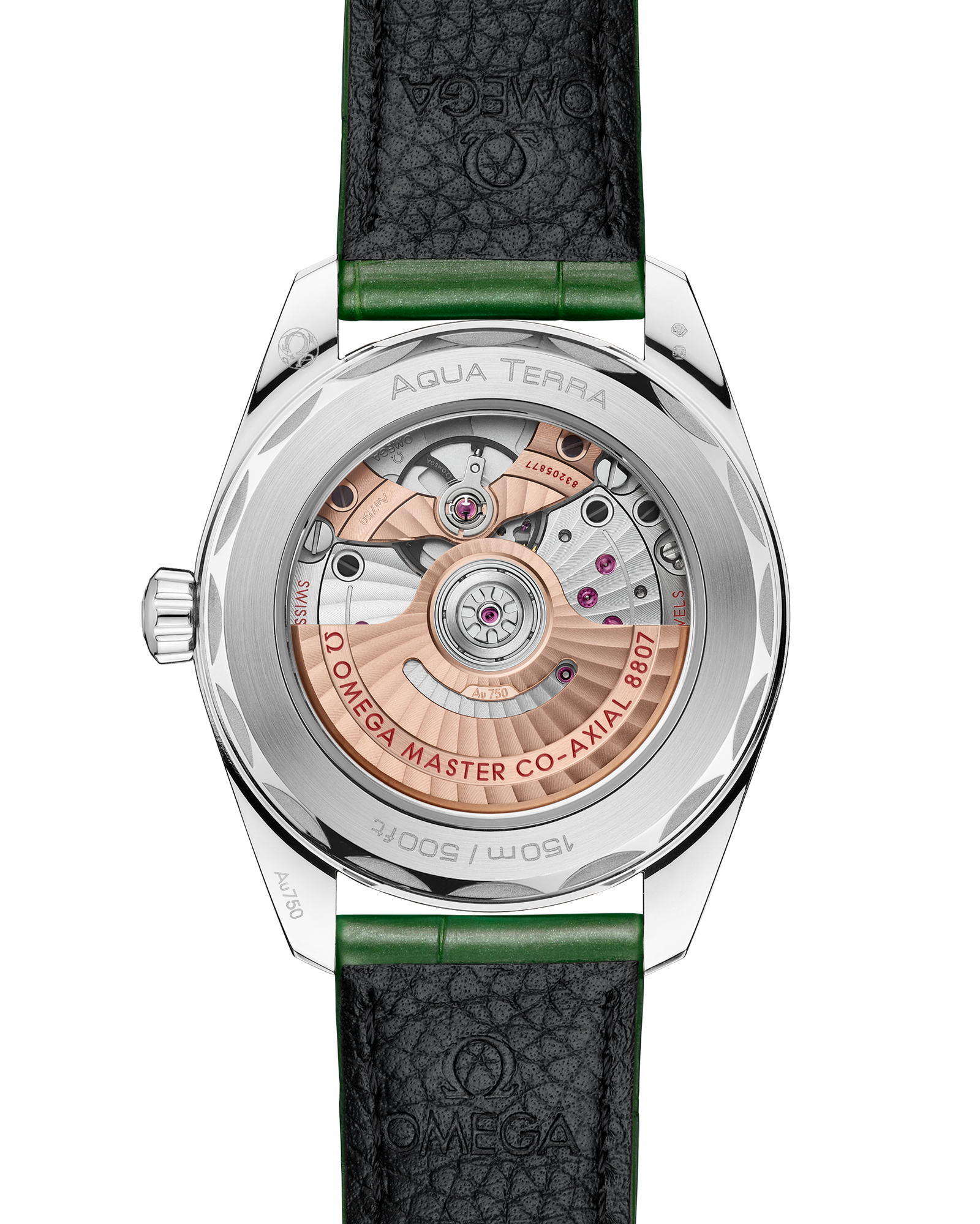 Omega SEAMASTER AQUA TERRA 150M 38 mm, Canopus Gold™ on alligator 220.58.38.20.99.008 - Image 2