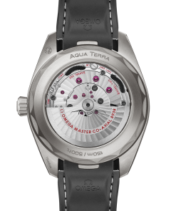 Alternative view of Omega SEAMASTER AQUA TERRA 150M 43 mm, titanium on rubber strap 220.92.43.22.99.001