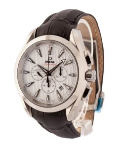 Alternative view of HandMade The Omega Seamaster Aqua Terra White Teak Dial