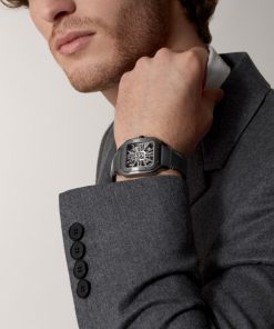 Alternative view of SANTOS DE CARTIER SKELETON WATCH