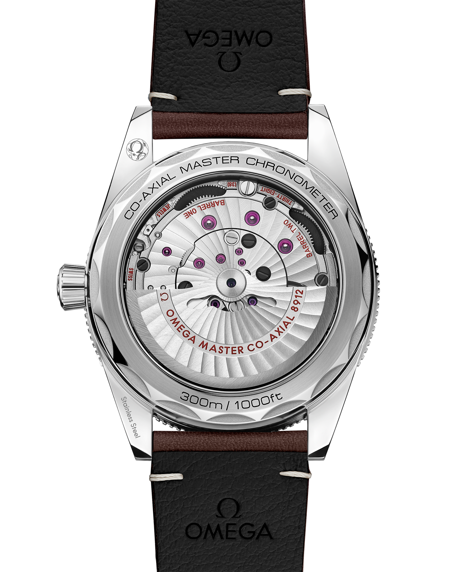 Omega SEAMASTER 300 41 mm, steel on leather strap 234.32.41.21.01.001 - Image 2