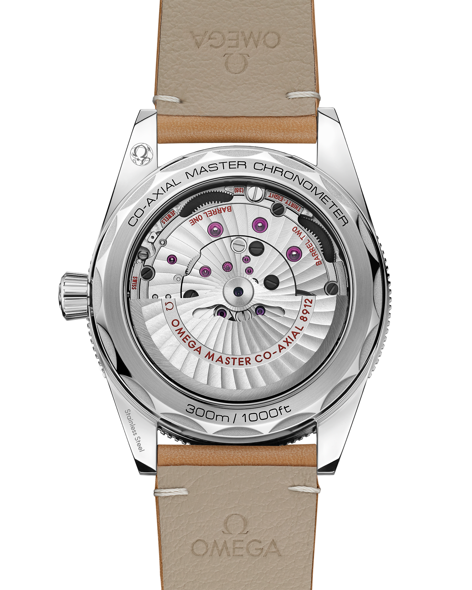 Omega SEAMASTER 300 41 mm, steel on leather strap 234.32.41.21.03.001 - Image 2