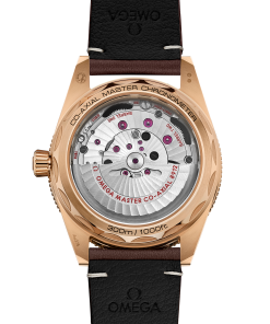 Alternative view of Omega SEAMASTER 300 41 mm, Bronze gold on leather strap 234.92.41.21.10.001