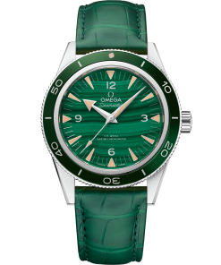 Omega SEAMASTER 300 41 mm, platinum on leather strap 234.93.41.21.99.001