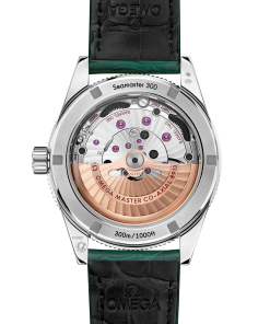 Alternative view of Omega SEAMASTER 300 41 mm, platinum on leather strap 234.93.41.21.99.001