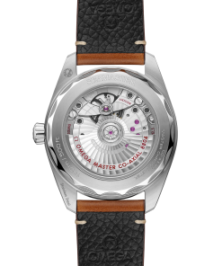 Alternative view of Omega SEAMASTER RAILMASTER 38 mm, steel on leather strap 235.12.38.20.13.001