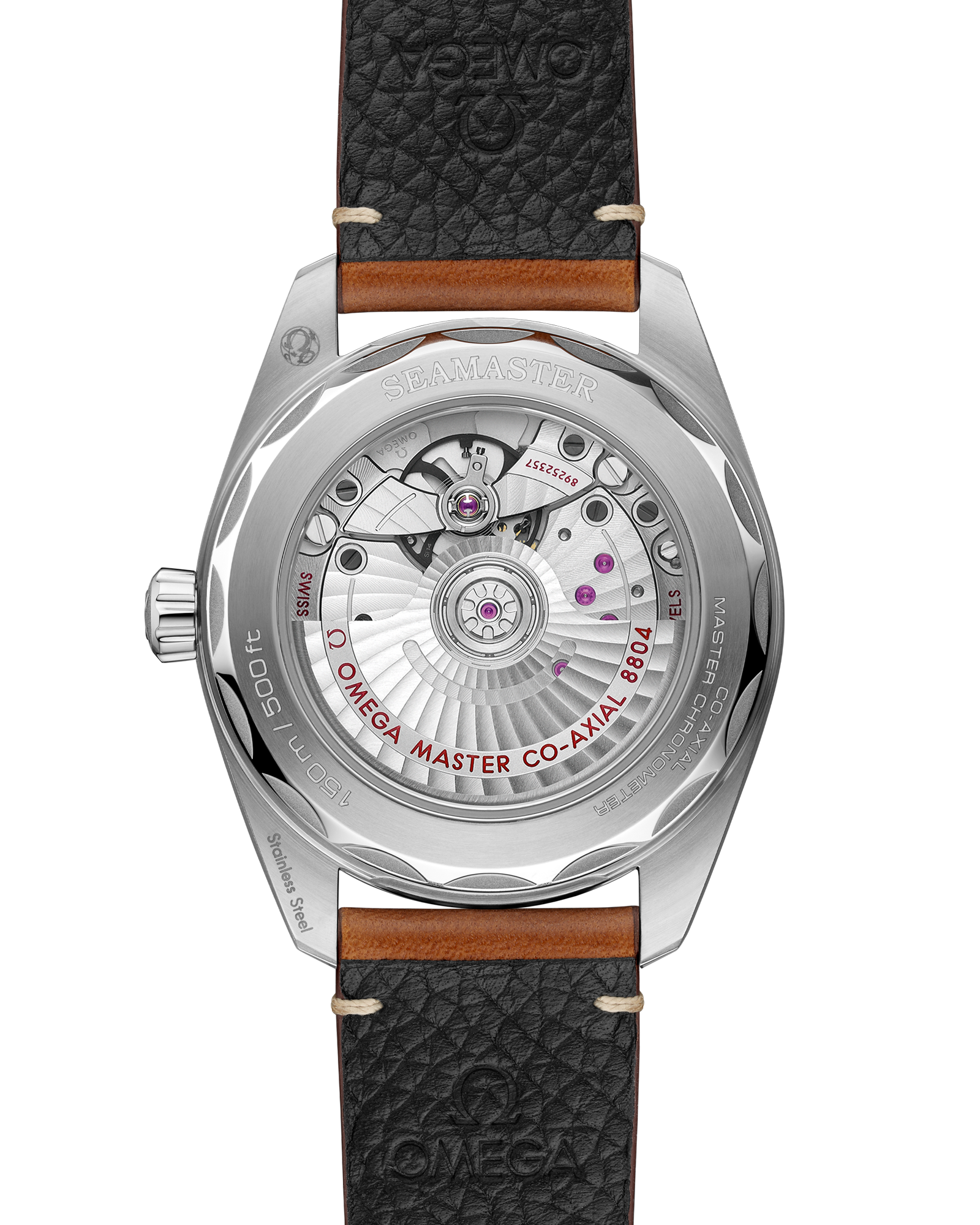 Omega SEAMASTER RAILMASTER 38 mm, steel on leather strap 235.12.38.20.13.001 - Image 2