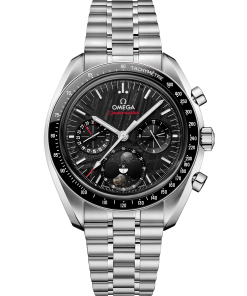 Omega SPEEDMASTER MOONPHASE 43 mm, steel on steel 304.30.43.52.01.001